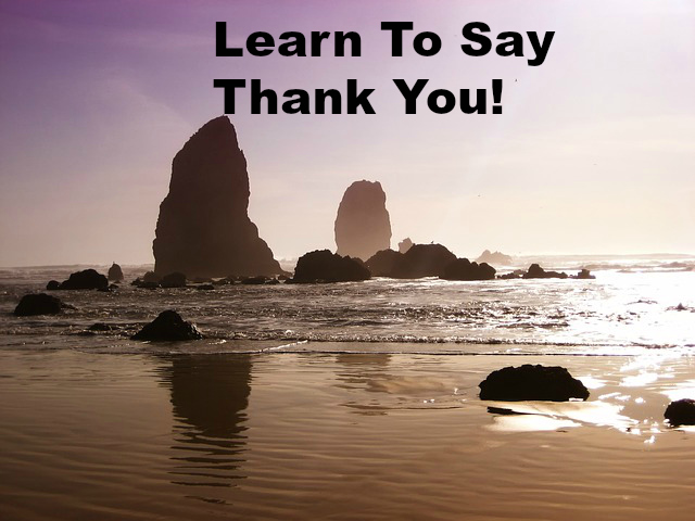 Learn To Say Thank You! - Deborah Byrne Psychology Services