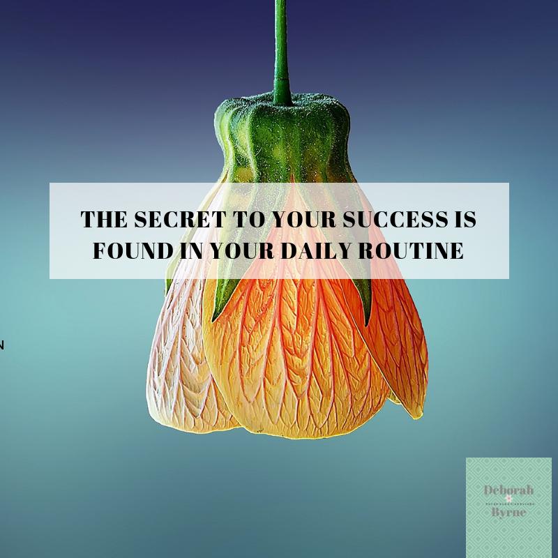 The Secret To Success Is Found In Your Daily Routine - Deborah Byrne ...